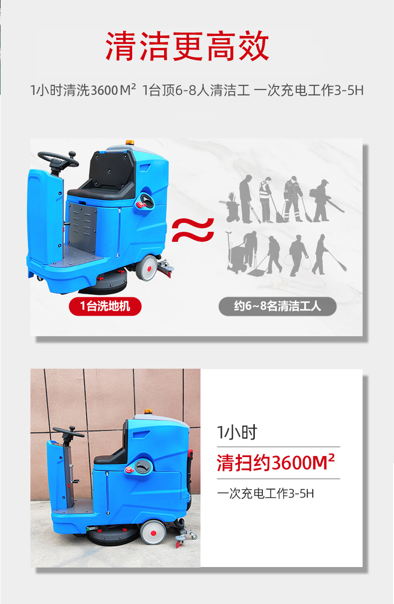 林芝驾驶式洗地机更适合用在高铁站