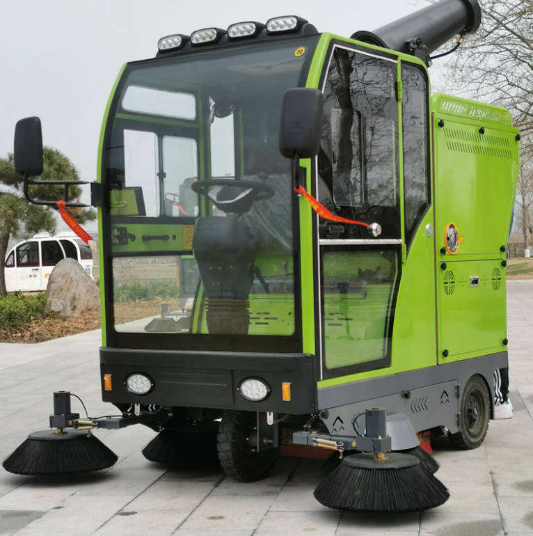 林芝道路清洁广泛应用电动环卫清扫车